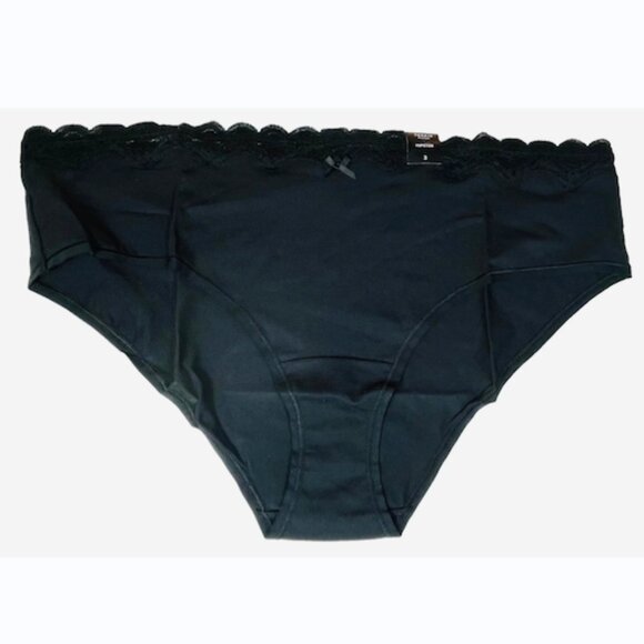 Torrid Black Hipster Panties 3X 22/24 NWT Soft Stretch Everyday Fit - Picture 1 of 5